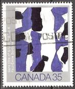 Canada 78, kunstwerk, Verzenden, Noord-Amerika, Gestempeld