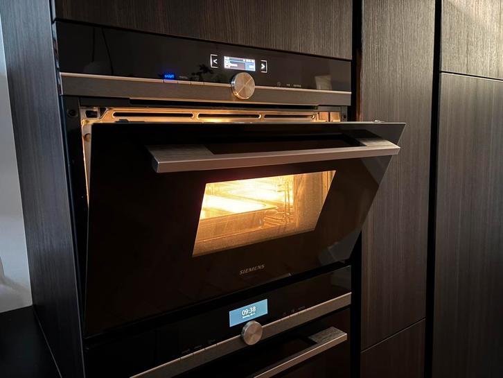 Hele mooie Siemens inbouw stoomoven. Amper gebruikt, Witgoed en Apparatuur, Ovens, Gebruikt, Inbouw, Oven, 45 tot 60 cm, 60 cm of meer