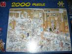 10 legpuzzel van jan van halsteren, Ophalen of Verzenden, Meer dan 1500 stukjes, Gebruikt, Legpuzzel