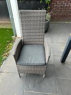 4 x verstelbare tuinstoel met kussen ( gratis ), Tuin en Terras, Tuinstoelen, Ophalen, Gebruikt, Kunststof