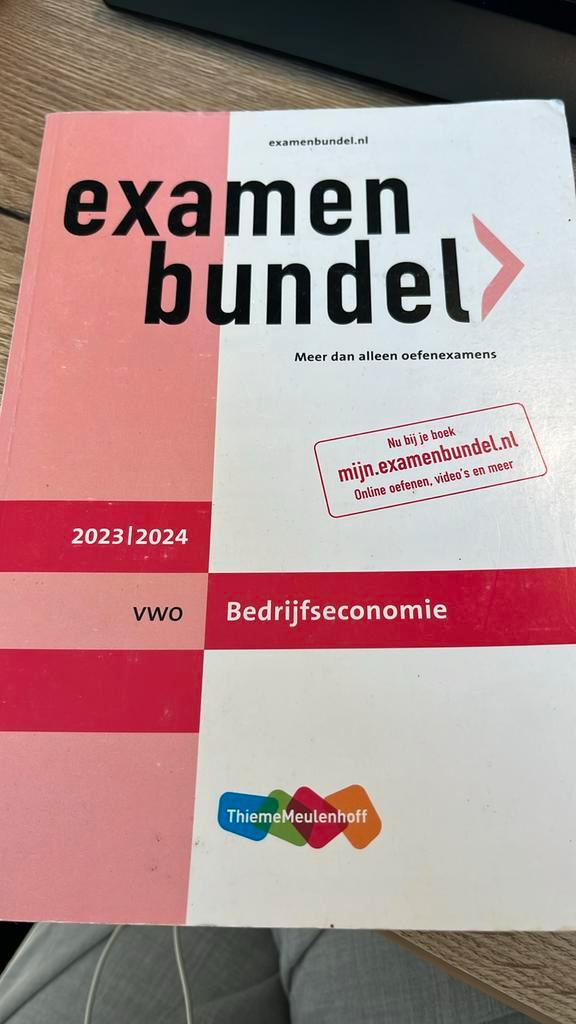 A. Maurer - vwo Bedrijfseconomie 2023/2024, Boeken, Schoolboeken, Zo goed als nieuw, Nederlands, VWO, Ophalen of Verzenden