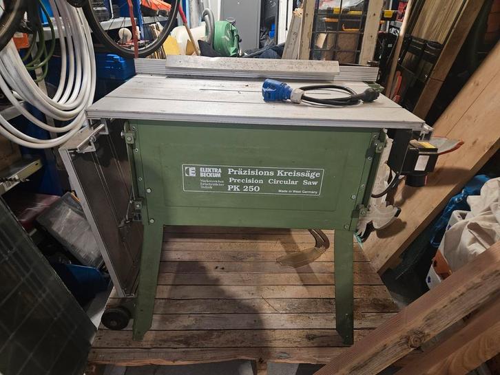 Elektra Beckum Precisie Cirkelzaag PK 250, Doe-het-zelf en Verbouw, Gereedschap | Zaagmachines, Gebruikt, Cirkelzaag, 600 tot 1200 watt