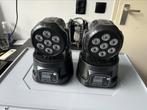 Movingheads wash 7x8w RGBW, Ophalen of Verzenden, Zo goed als nieuw, Licht