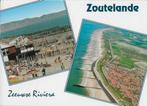 W16 Gelopen ansichtkaart Zoutelande de Zeeuwse riviera, Ophalen of Verzenden, 1980 tot heden, Gelopen