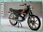 Folder Yamaha RD50 M, Verzenden, Gebruikt, Motoren