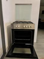 Gasfornuis Etna RVS, Witgoed en Apparatuur, Fornuizen, Ophalen, Gebruikt, 4 kookzones, Gas