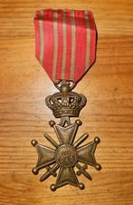 Belgisch Oorlogskruis 1914-1918, Ophalen of Verzenden, Landmacht, Overige gebieden, Lintje, Medaille of Wings