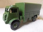 1955 Dinky Toys 623 ARMY COVERED WAGON + HUIF +DRIVER! (-B-), Ophalen of Verzenden, Gebruikt, Bus of Vrachtwagen, Dinky Toys