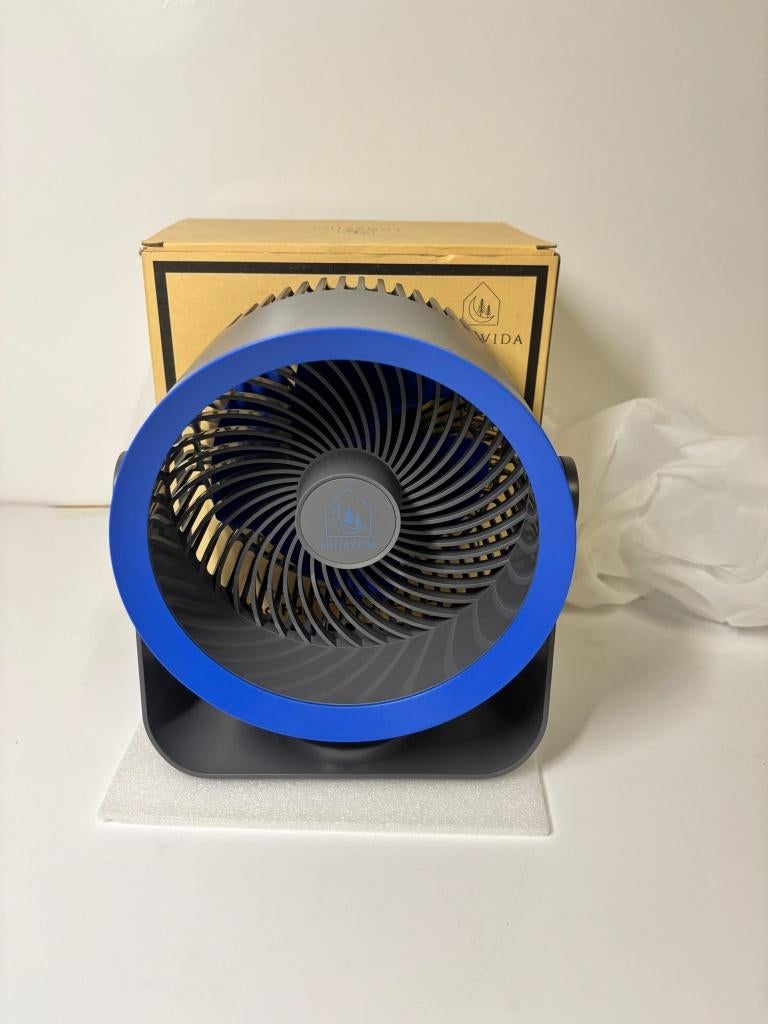 LunaVida Draadloze Ventilator – Tafel & Wand – Stil – €20, Ophalen of Verzenden, Nieuw, Tafelventilator
