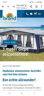 Brand fino 300 seizoensvoortent en luifel maat 14, Caravans en Kamperen, Tenten, Ophalen, Zo goed als nieuw