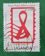 Uganda 2011 pz protect yourself, Verzenden, Overige landen, Gestempeld