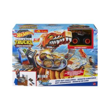 Hotwheels: Monster Trucks: Arena Smashers: Tiger Shark Spin- beschikbaar voor biedingen