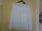 z.g.a.n. WE dames blouse. Maat M, Maat 38/40 (M), WE, Wit, Ophalen of Verzenden