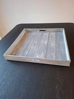 Groot decoratie dienblad, Ophalen, Vierkant, Hout