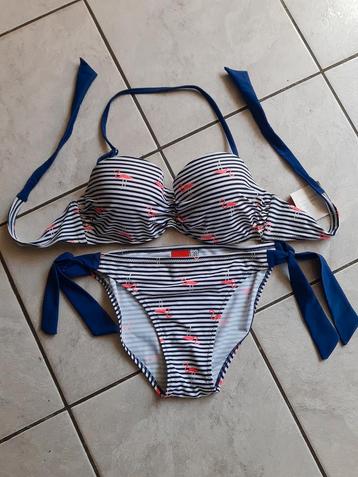 Bikini Just Beach, broekje maat 38, top maat 40 nieuw beschikbaar voor biedingen