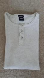 lichtgrijze Boss Polo  lange mouw maat XL Nieuw, Kleding | Heren, Polo's, BOSS, Verzenden, Grijs, Maat 56/58 (XL)