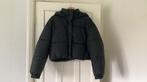 Zara puffer jack met capuchon, zwart, maat L., Maat 42/44 (L), Ophalen of Verzenden, Zo goed als nieuw, Zara