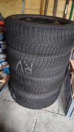 Set winterbanden 205/55/R16 5x105 6mm Bridgestone, Auto-onderdelen, Banden en Velgen, Ophalen, 16 inch, Band(en), 205 mm
