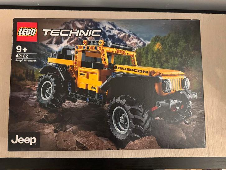 Nieuwe Lego Technic Jeep Wrangler 42122, Hobby en Vrije tijd, Modelbouw | Auto's en Voertuigen, Nieuw, Ophalen of Verzenden