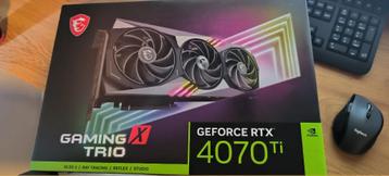 MSI RTX 4070 Ti GAMING TRIO X beschikbaar voor biedingen
