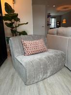 Fauteuil Busto taupe Kwantum, Huis en Inrichting, Ophalen, Eenpersoons, 75 tot 100 cm, Zo goed als nieuw