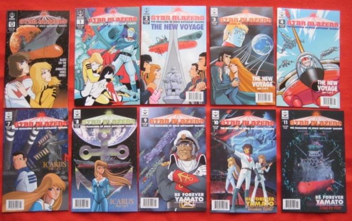 Starblazers Star Blazers 10 stuks comic strip, Boeken, Strips | Comics, Gelezen, Meerdere comics, Europa, Ophalen of Verzenden