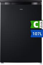 Koelkast CHIQ CTT107BC Low Frost Zwart, nieuw, Witgoed en Apparatuur, Koelkasten en IJskasten, 75 tot 100 liter, Nieuw, 45 tot 60 cm