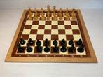 Schaakbord maat 3 (4 cm) met schaakstukken maat 3 (75 mm), Hobby en Vrije tijd, Ophalen of Verzenden