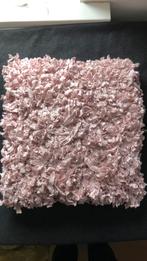Kwantum zacht roze kussen 34 x 34 cm, Gebruikt, Ophalen of Verzenden, Roze