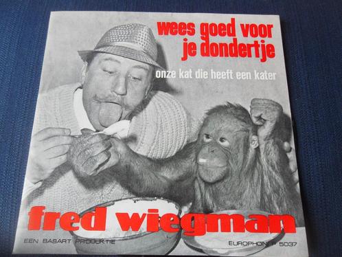 Fred Wiegman (Basart produktie), Cd's en Dvd's, Vinyl Singles, Gebruikt, Nederlandstalig, Verzenden