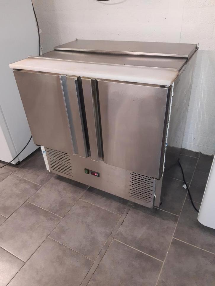 Saladette S900  2drs. Koelwerkbank, Zakelijke goederen, Horeca | Keukenapparatuur, Koelen en Vriezen, Gebruikt, Ophalen