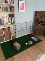 Binnenren/knaagdierenhok binnen - 2 stuks (24 panelen), Dieren en Toebehoren, 110 cm of meer, Hamster, Zo goed als nieuw, Ren