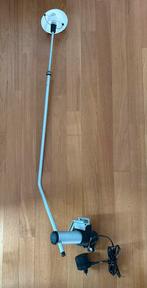 Auping Royal Bedlamp ZilverGrijs - Verstelbaar met Dimmer, Eenpersoons, Ophalen of Verzenden, Metaal, Grijs