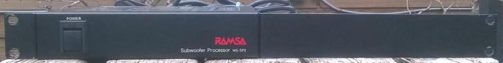 Crossover Ramsa WS-SP2 Processor, Muziek en Instrumenten, Effecten, Gebruikt, Overige typen, Ophalen of Verzenden