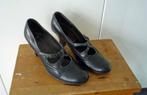 Zwarte leren pumps, Van Dalen maat 40, Schoenen met lage hakken, Zwart, Ophalen of Verzenden, Van Dalen