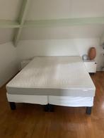 Ikea Espevar 160 x 200 cm boxspring wit, Huis en Inrichting, Ophalen, Gebruikt, Wit, Tweepersoons