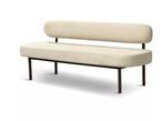 GEZOCHT eetkamerbank sweep creme japandi, Ophalen of Verzenden, Zo goed als nieuw, Tweepersoons, Crème
