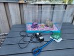 Aquarium met toebehoren, Dieren en Toebehoren, Ophalen of Verzenden, Zo goed als nieuw, Leeg aquarium