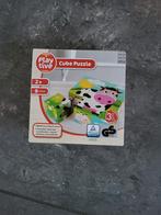Houten kubus puzzel, Ophalen of Verzenden, Nieuw