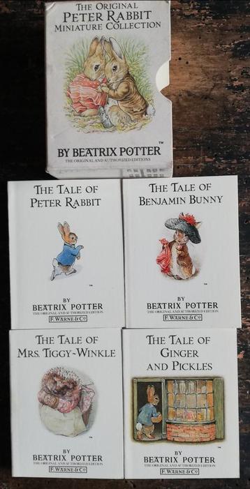 Beatrix Potter, The original Peter Rabbit miniature collecti beschikbaar voor biedingen