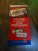 Coca Cola Banner Vlag, Ophalen of Verzenden, Gebruikt, Reclamebord