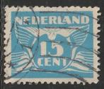 Nederland 1941 384 Vliegende duif 15c, Gest, Postzegels en Munten, Postzegels | Nederland, Ophalen of Verzenden, Na 1940, Gestempeld