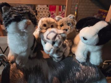 Knuffelcollectie incl. WNF knuffels beschikbaar voor biedingen