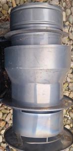 Grijze kachelpijp, 30 tot 80 cm, Gebruikt, Kachel, Minder dan 60 cm