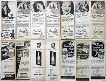 196 vintage advertenties reclames 1949-1950 beschikbaar voor biedingen
