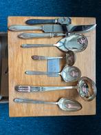 Verzilverd 6-persoons bestek, Ophalen