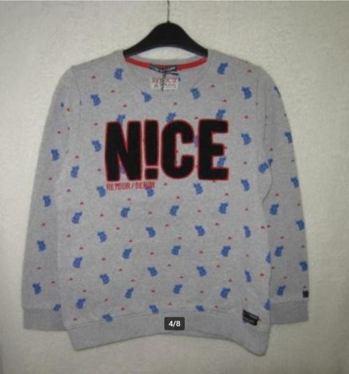 Geweldige RETOUR sweater Divo NICE mt 11/12-146/152., Kinderen en Baby's, Kinderkleding | Maat 146, Zo goed als nieuw, Jongen