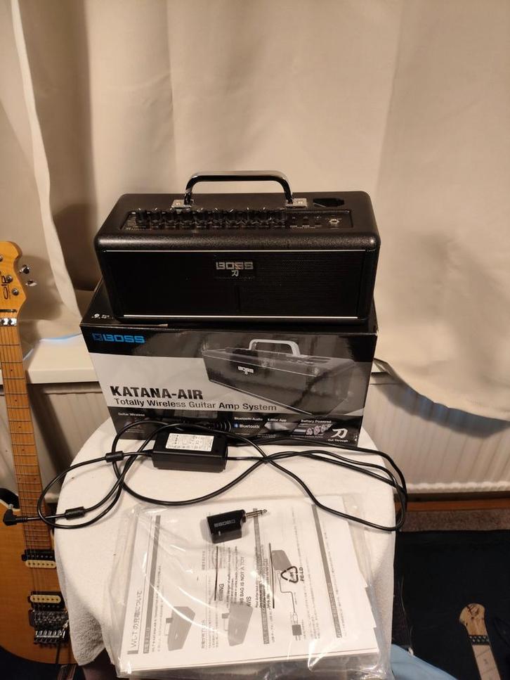 Boss Katana-Air Gitaarversterker - Zo goed als nieuw, Muziek en Instrumenten, Versterkers | Bas en Gitaar, Zo goed als nieuw, Gitaar
