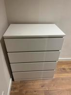 Witte MALM kast van IKEA, Ophalen, Overige materialen, Gebruikt, 100 tot 150 cm