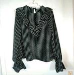 Blouse sterrenprint Loavies, Zwart, Ophalen of Verzenden, Maat 36 (S), Loavies